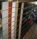 Slatwall in assorted colours